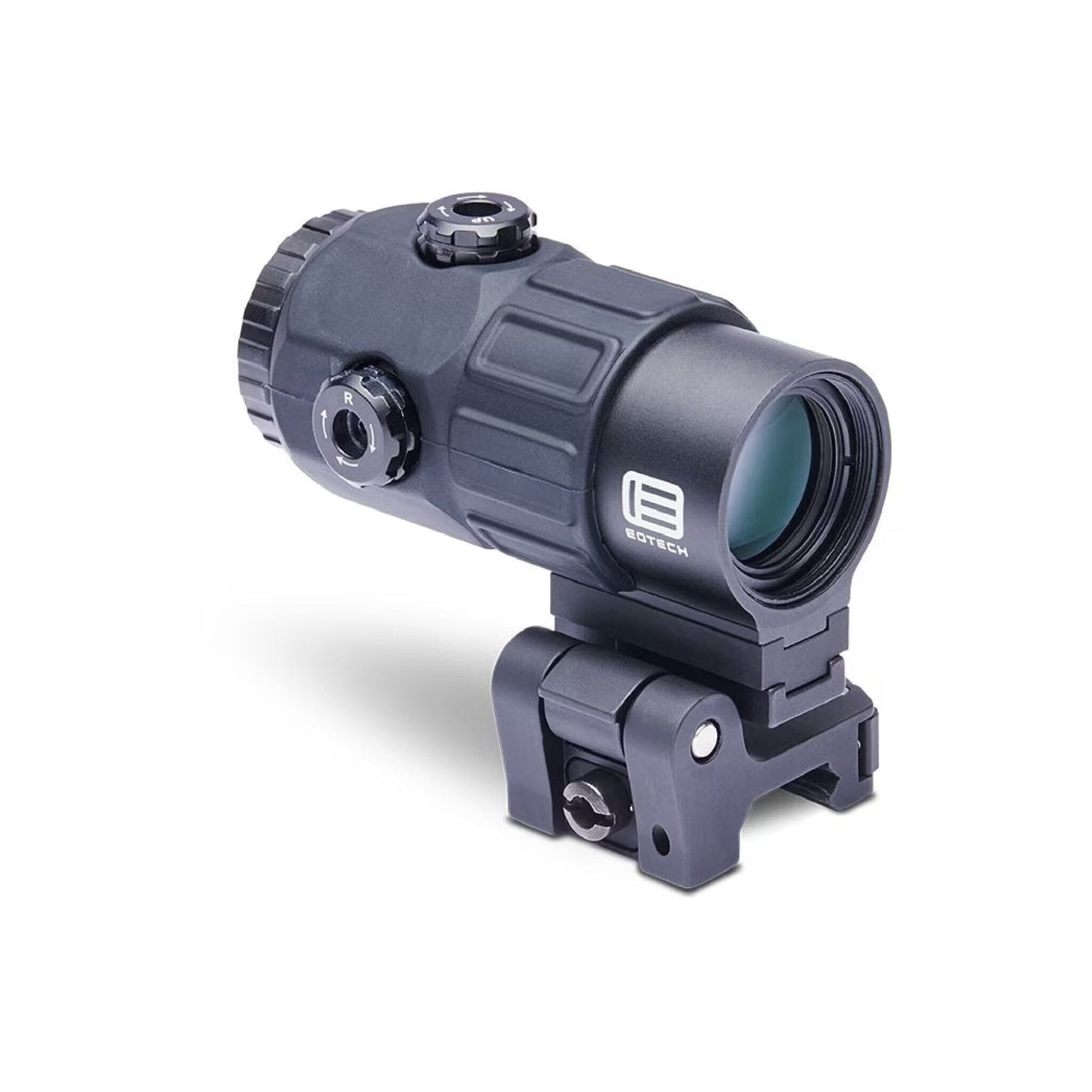 EOTech G45.STS 5x magnifier in black with tool-free windage and elevation adjustment