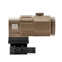EOTech G45 5x magnifier in Tan on the Switch-to-Side quick-detach mount, part number G45.STSTAN
