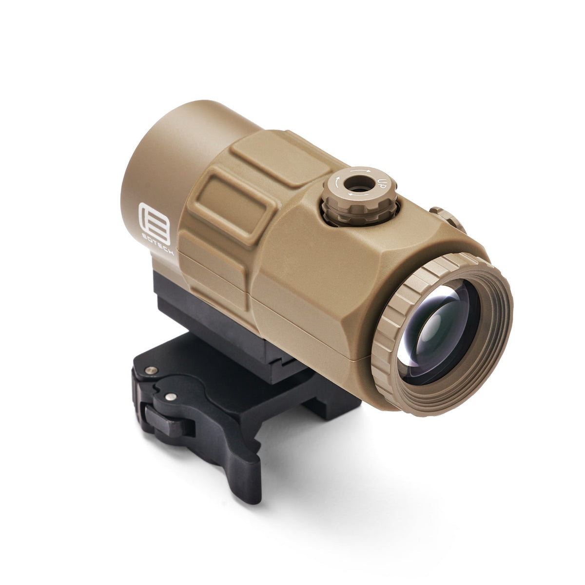 EOTech G45.STSTAN 5x magnifier in Tan, 12.8 oz with the STS mount and 2.6in of eye relief