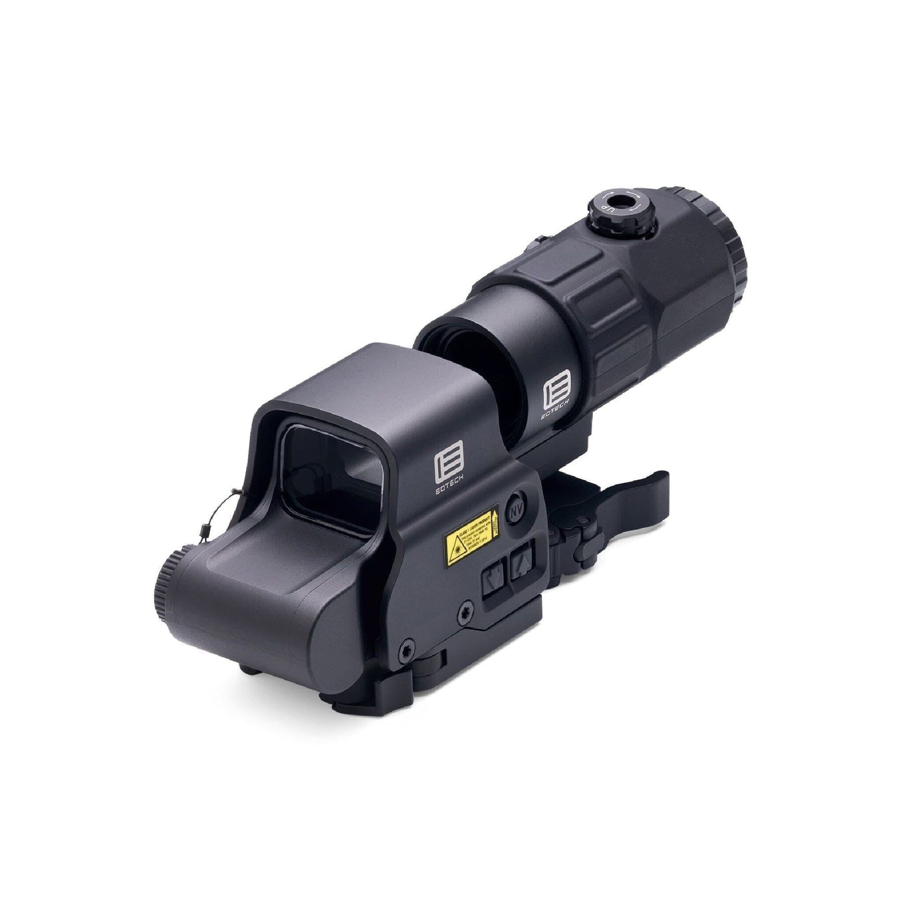EOTech HHS V kit pairing the EXPS3-4 holographic weapon sight with the G45 5x magnifier