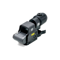EOTech HHS VI system with the EXPS3-2 holographic sight and the 3x G43 magnifier behind it