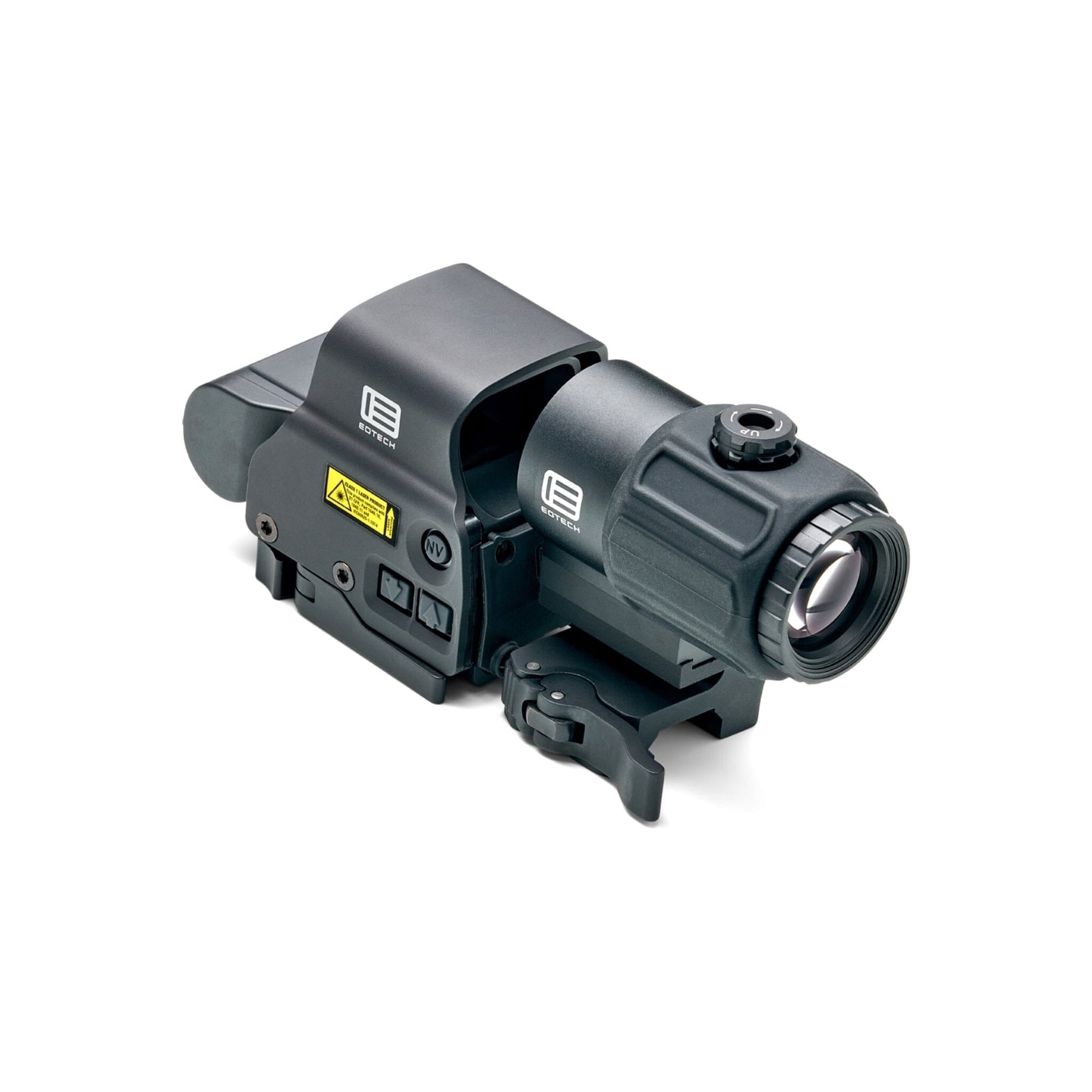 EOTech HHS VI showing the 68 MOA ring reticle with its two 1 MOA aiming dots