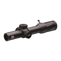 EOTech Vudu 1-10x28 LE5 in black showing the elevation and windage turrets on the 34 mm tube
