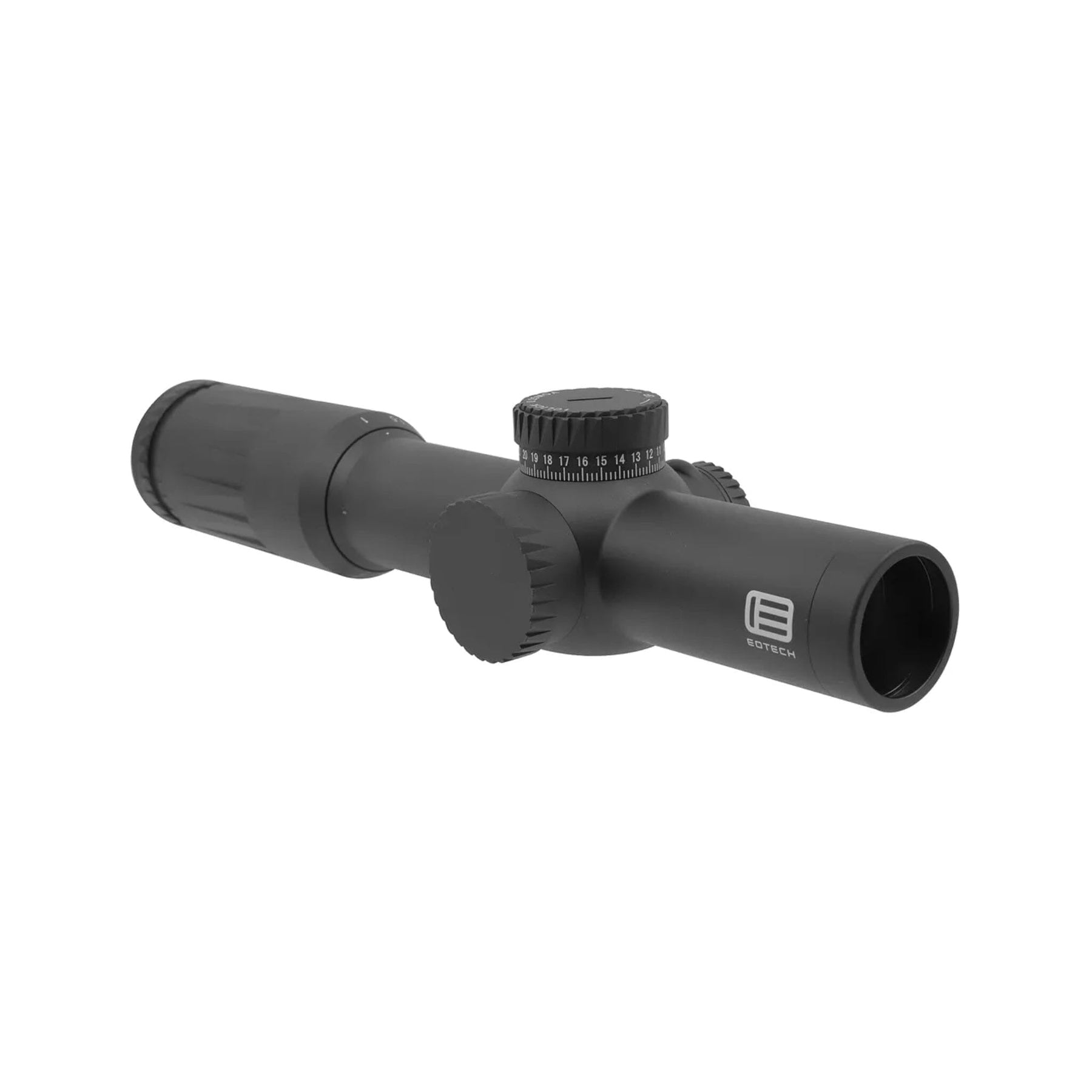 EOTech Vudu 1-10x28 first focal plane rifle scope in black with the illuminated SR4 MOA reticle