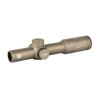 EOTech Vudu 1-10x28 LPVO in tan with the SR4 MOA reticle set in the first focal plane