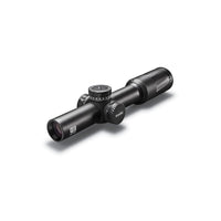 EOTech Vudu 1-6x24 rifle scope in matte black with the illuminated SR1 MRAD reticle in the first focal plane