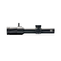 EOTech Vudu 1-6x24 SR1 MRAD rifle scope with its zero-resettable elevation and windage turrets