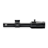 EOTech Vudu 1-6x24 first focal plane LPVO in black, part number VDU1-6FFSR2 with the SR2 reticle