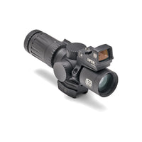 EOTech Vudu 3-9x32 HC1 MOA scope with its fast-focus eyepiece and rotary illumination dial