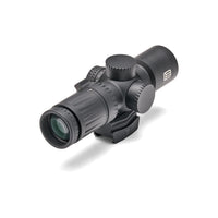 EOTech Vudu 3-9x32 MD6 scope showing its capped windage and elevation turrets
