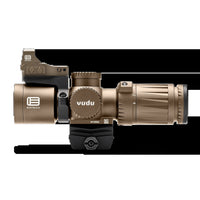 EOTech VDU3-9PKG1TAN package, the tan Vudu 3-9x32 scope with its ring mount