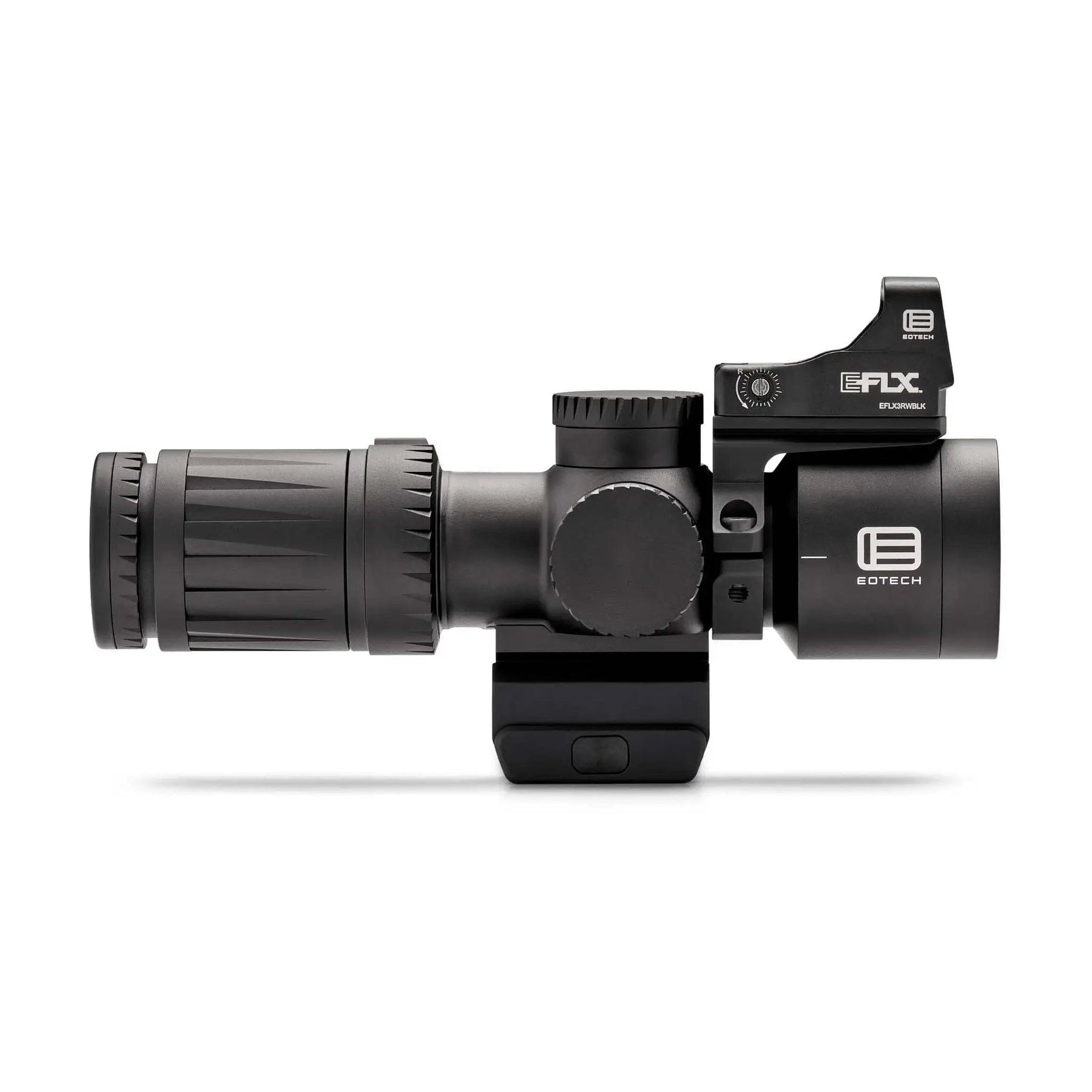 EOTech Vudu 4-12x36 MD5 in black, adjusted by turrets in 0.1 MRAD increments