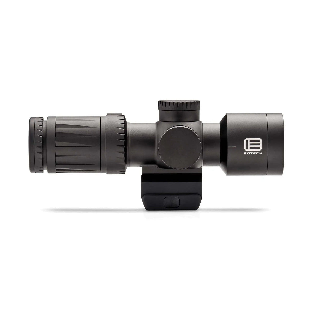EOTech Vudu 4-12x36 MR5 MRAD rifle scope with its fast-focus eyepiece and magnification ring