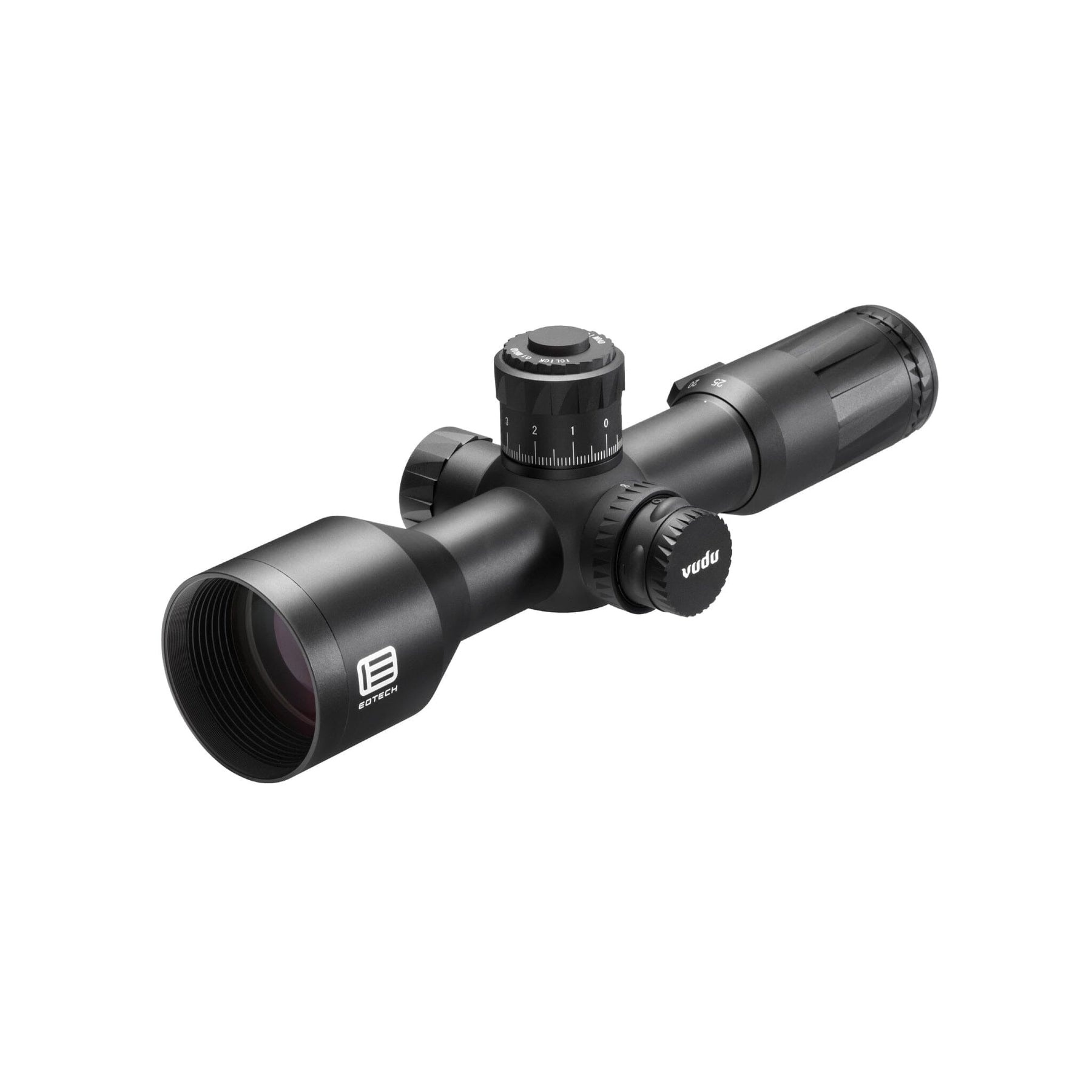 EOTech Vudu 5-25x50 FFP rifle scope with the illuminated MD3 MRAD reticle, VDU5-25FFMD3