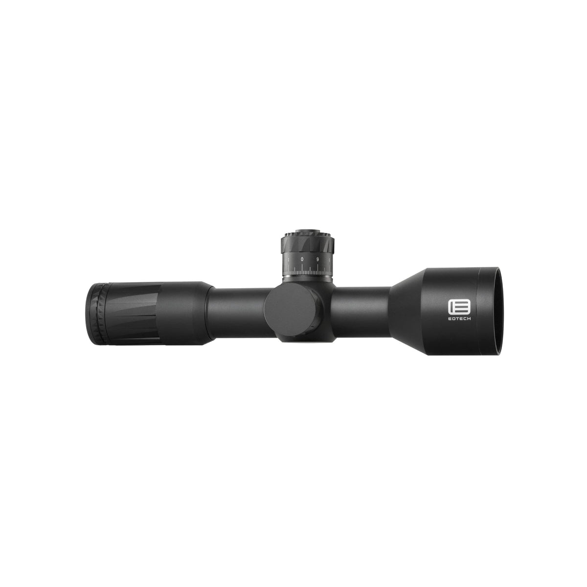 EOTech Vudu 5-25x50 with exposed elevation and windage turrets adjusting in 0.1 MRAD