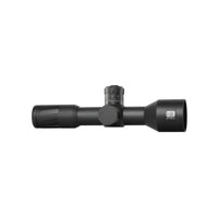 EOTech Vudu 5-25x50 with exposed elevation and windage turrets adjusting in 0.1 MRAD