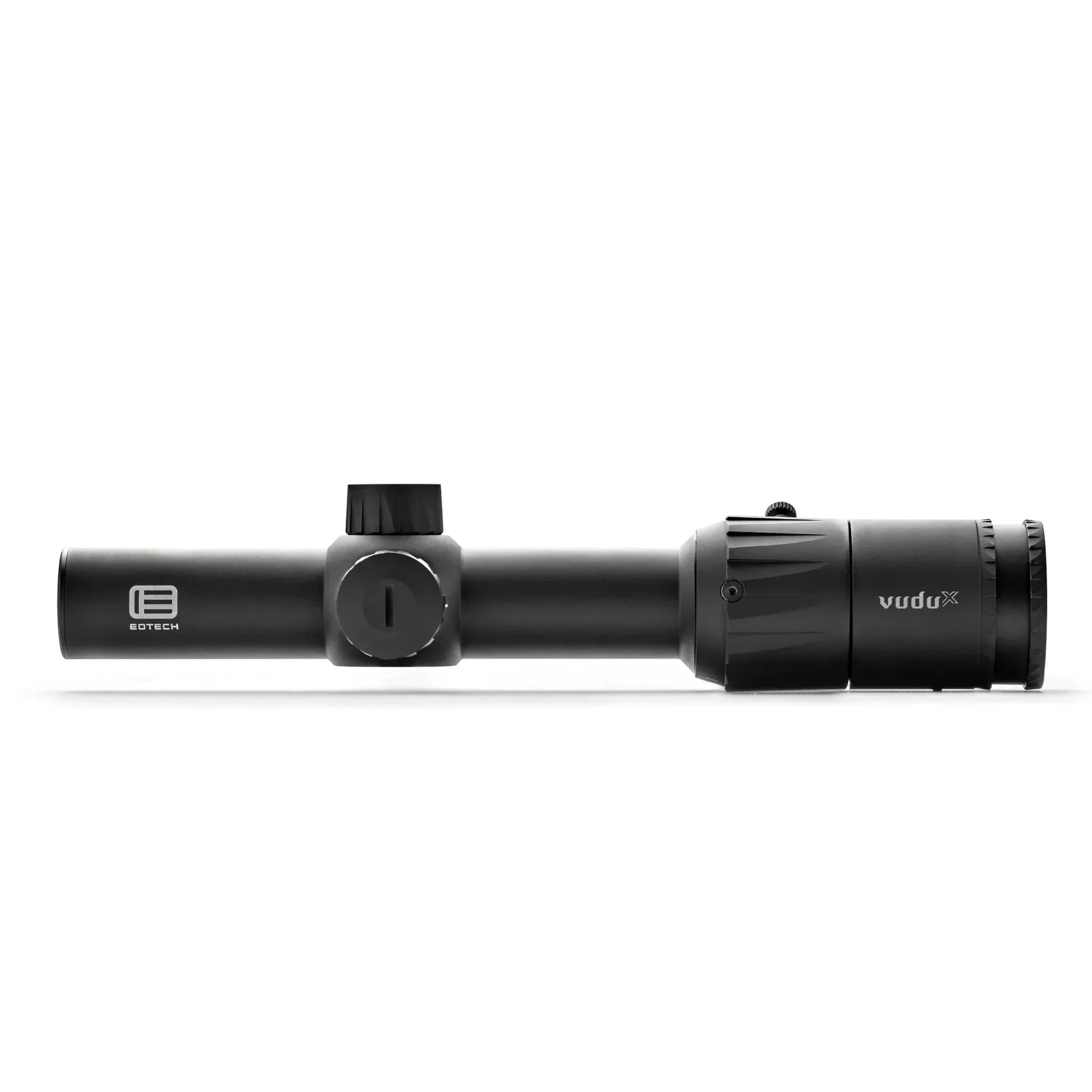 EOTech Vudu X 1-6x24 BD1 in black on its 30 mm single-piece aluminium main tube
