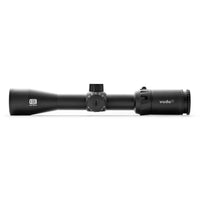 EOTech Vudu X 2-12x40 SFP BD1 rifle scope in black on its 30 mm main tube, catalogue image