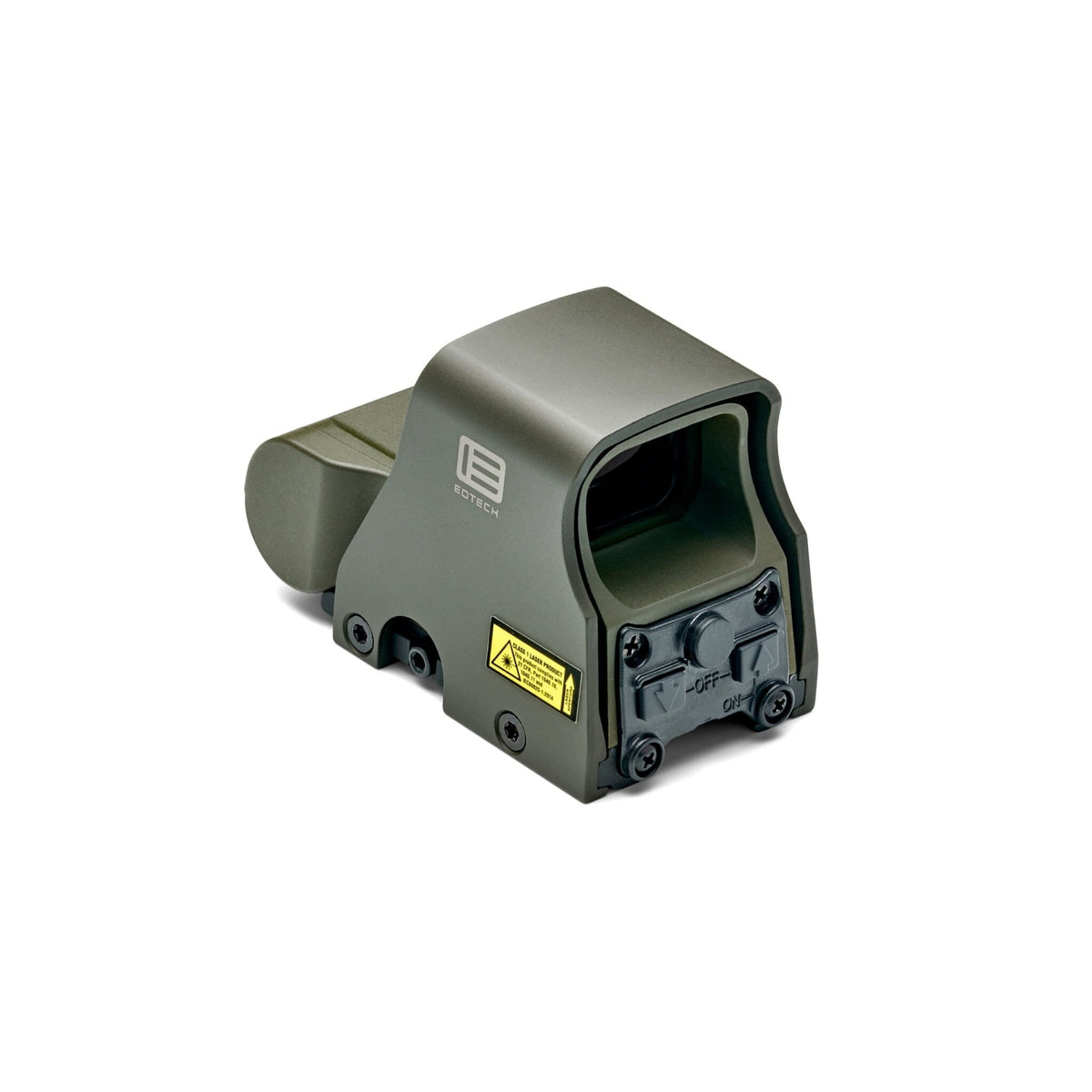 EOTech XPS2-0 OD Green sight, shown for its twenty daylight brightness settings