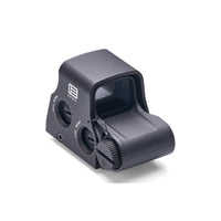 EOTech XPS2-2 in black clamped by its 1in Weaver and Picatinny cross-bolt mount
