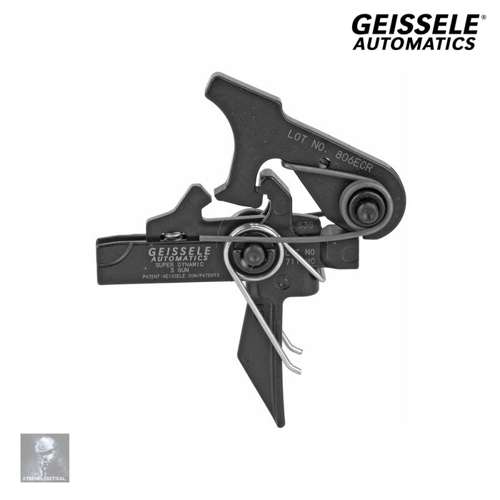 Geissele Super Dynamic 3-Gun SD-3G Trigger - AR-15 Flat Bow, 05-166