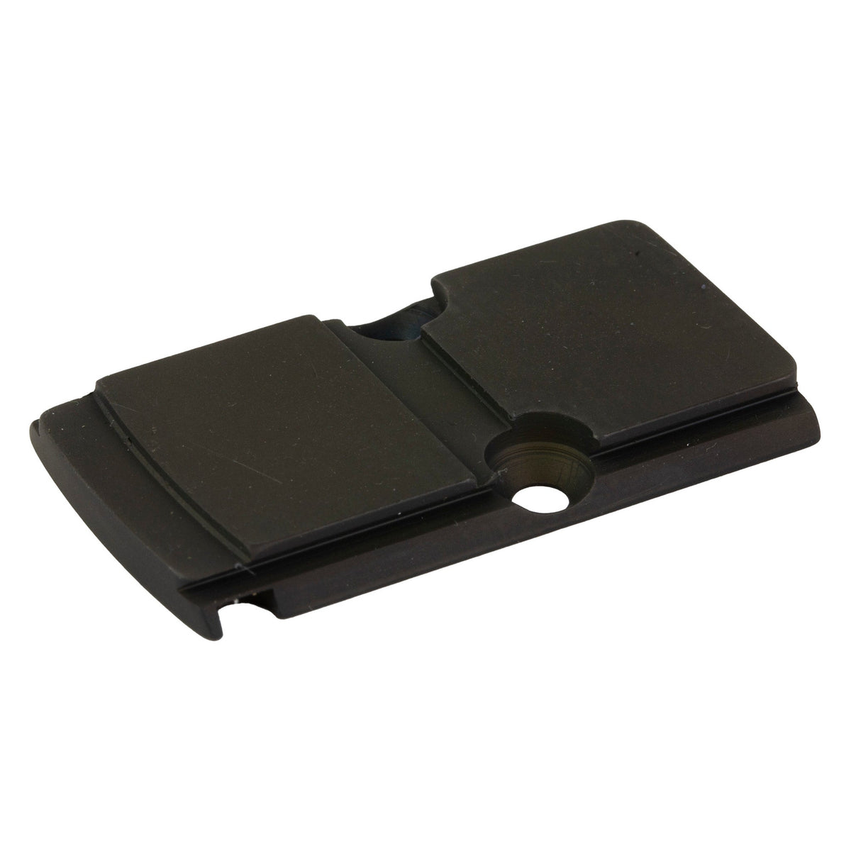 Holosun 509PLT-507C adapter plate in a hard-anodised matte black aluminium finish