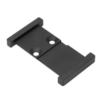 Holosun 509PLT-FNX45 plate with the screw holes that fix it to an FNX-45 Tactical optics-ready slide