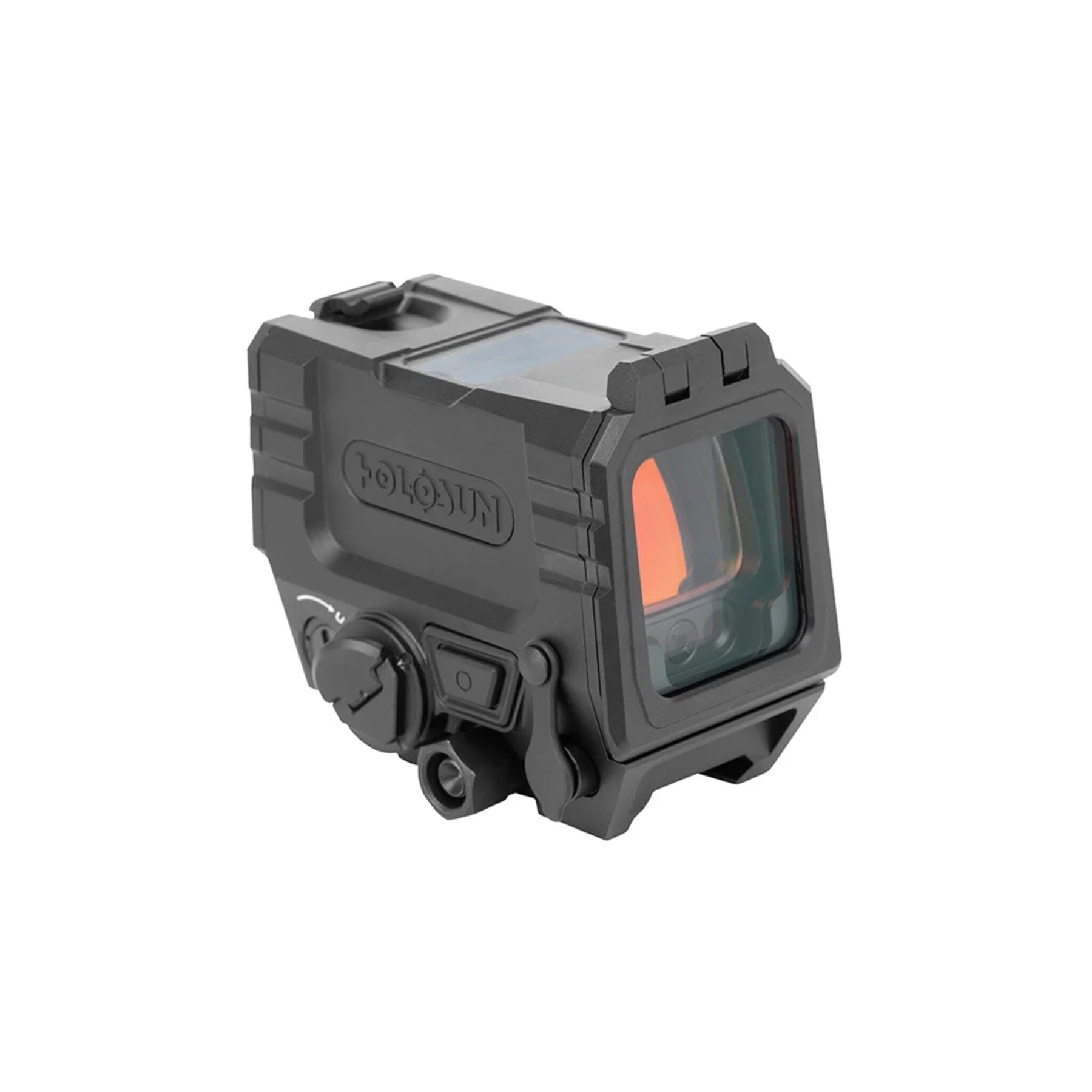 Holosun AEMS EVO Dual with its integrated 520nm green laser and 850nm infrared laser in one housing
