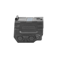 Holosun AEMS EVO Dual showing the fully enclosed emitter that keeps rain and grit clear of the lens