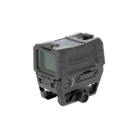 AEMS EVO gold dot sight fitted to the Picatinny mount supplied with the sight