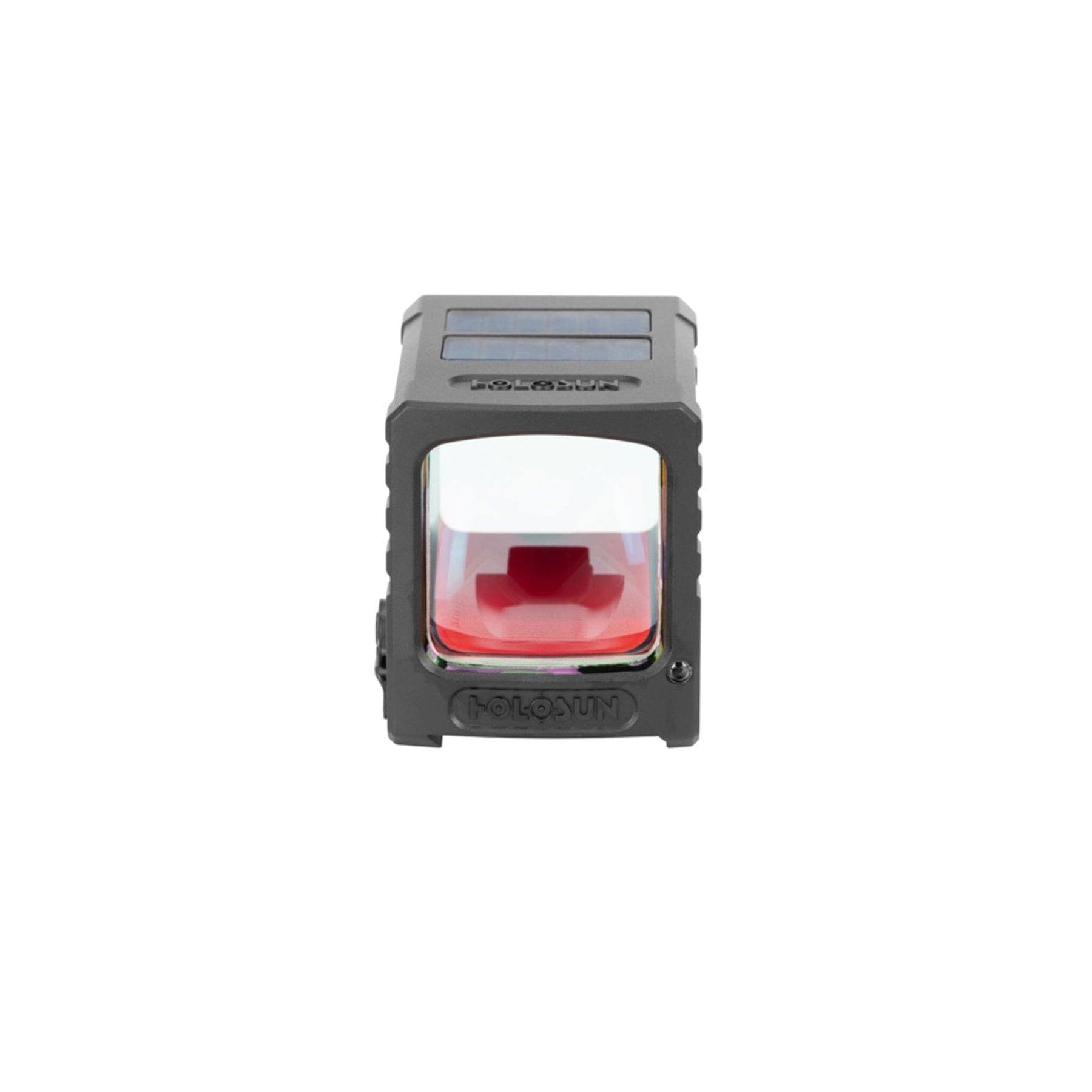 Holosun AEMS Macro green dot sight with a 0.9 by 0.9 inch square window for fast target pick-up
