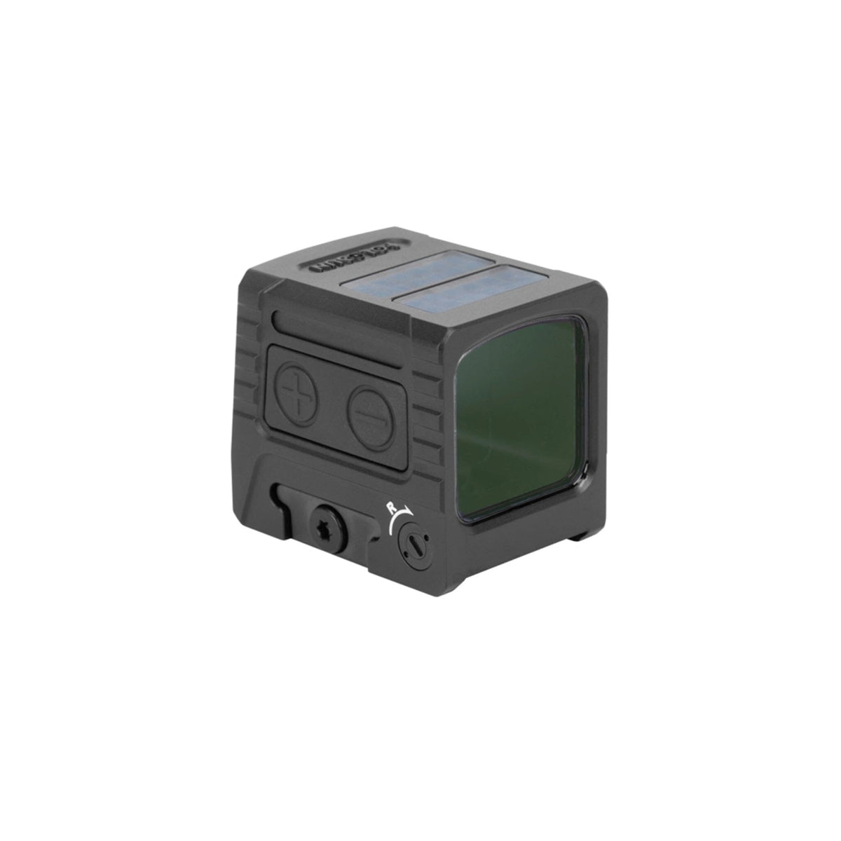 Holosun AEMS Macro red dot sight in a matte black 7075 aluminium housing