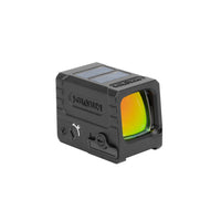 Holosun AEMS Micro green dot sight with the Solar Failsafe panel that backs up the CR1620 cell