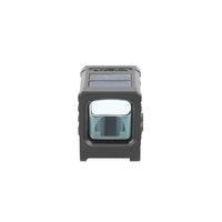 Holosun AEMS Micro with an 18 by 18 mm viewing window for two-eyes-open shooting