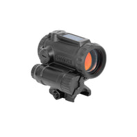 Holosun ARO EVO Dual showing the integrated green and infrared laser apertures
