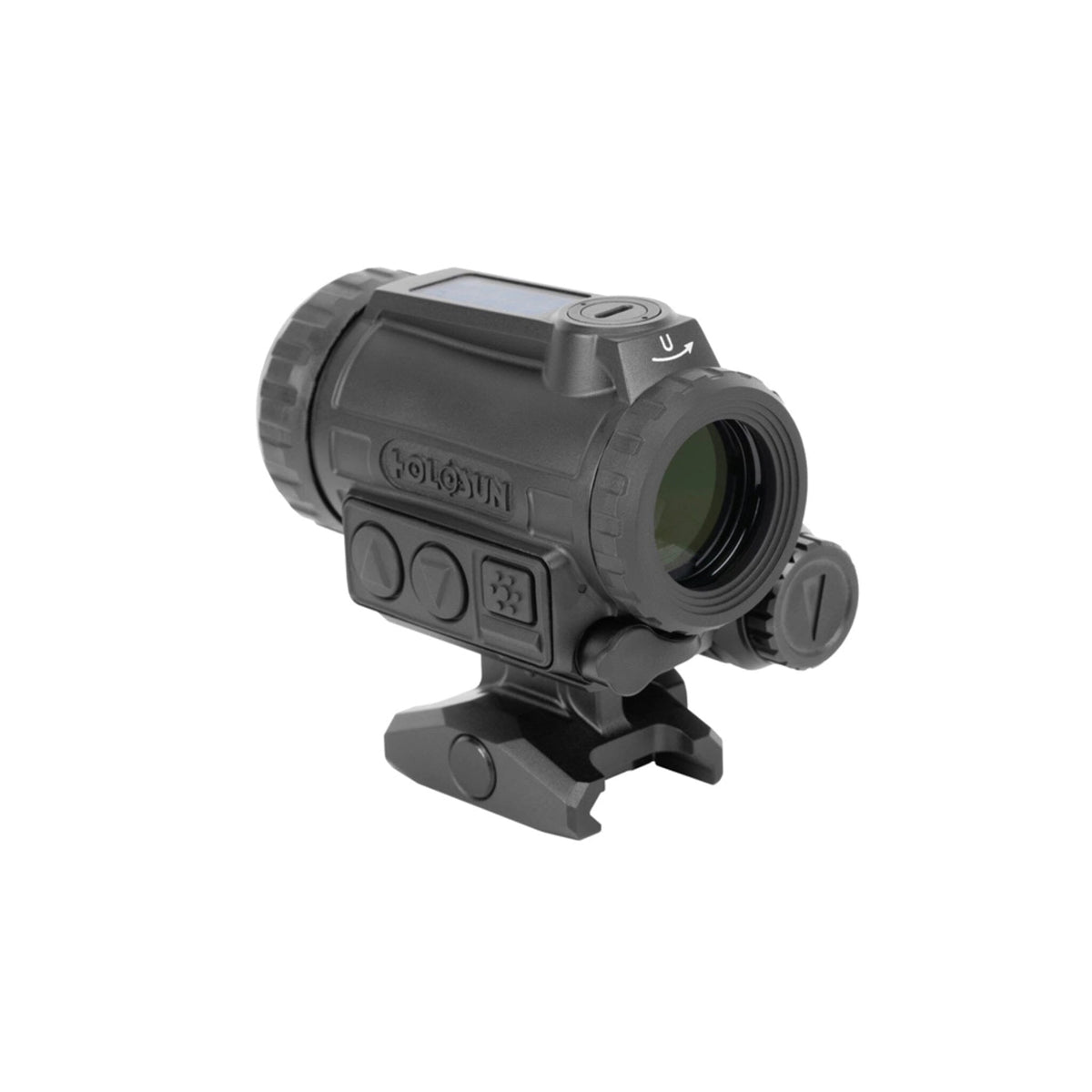 Holosun ARO EVO Dual, shown for its eight daylight and four night-vision brightness settings