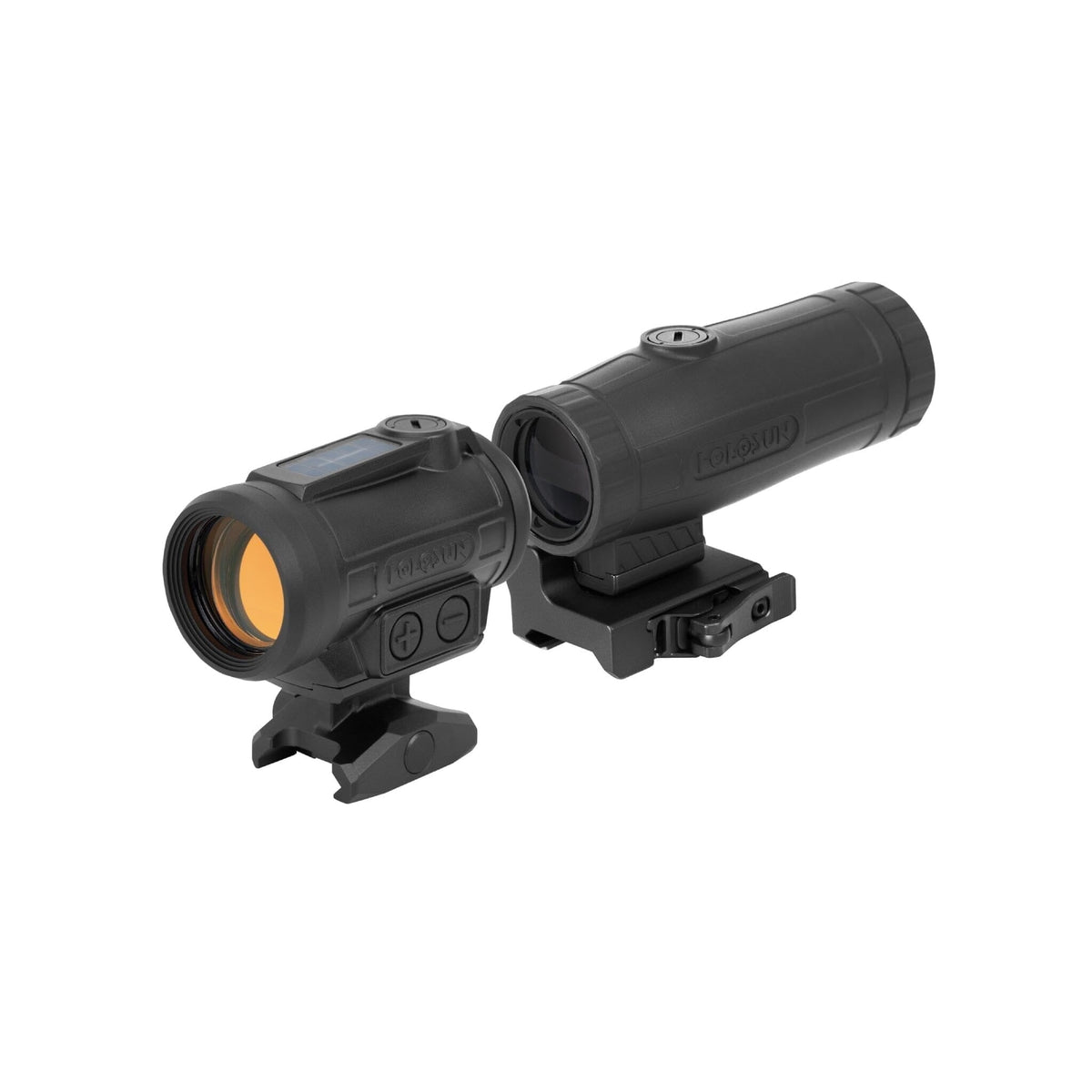 Holosun ARO EVO SPR enclosed red dot sight supplied with the HM3X 3x magnifier as one kit