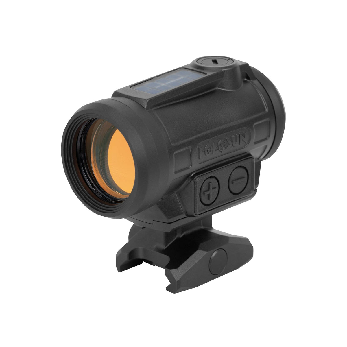 Holosun ARO EVO SPR red dot sight showing the Special Purpose Reticle with circle and holdovers