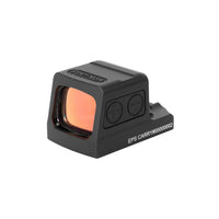 Holosun EPS-CARRY-GD-6 enclosed pistol sight projecting a single bold 6 MOA gold dot