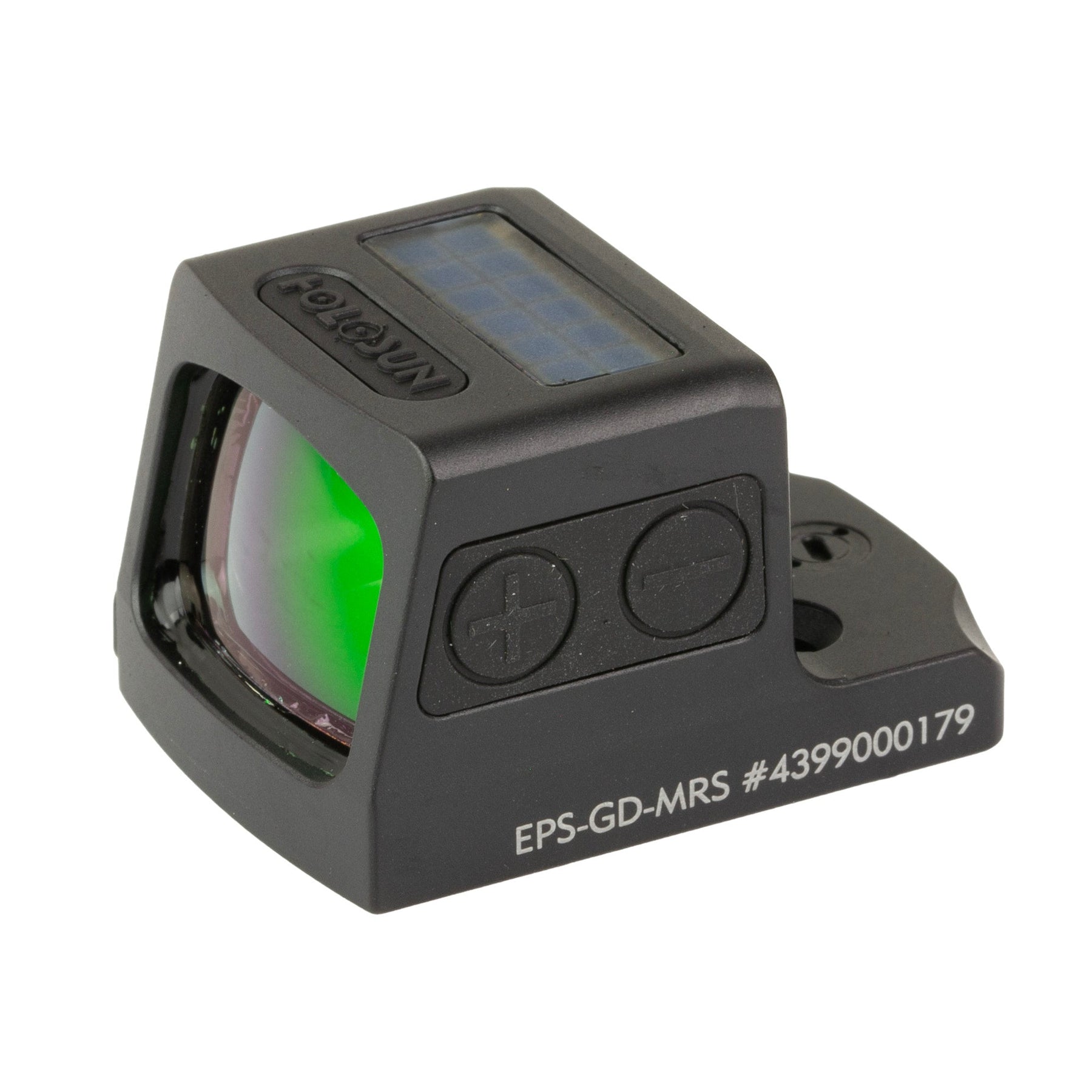 Holosun EPS gold dot sight with the switchable Multi-Reticle System of dot, circle or circle-dot