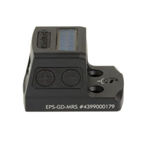 Holosun EPS gold dot sight with its side-loading CR1620 battery tray and Shake Awake wake-up