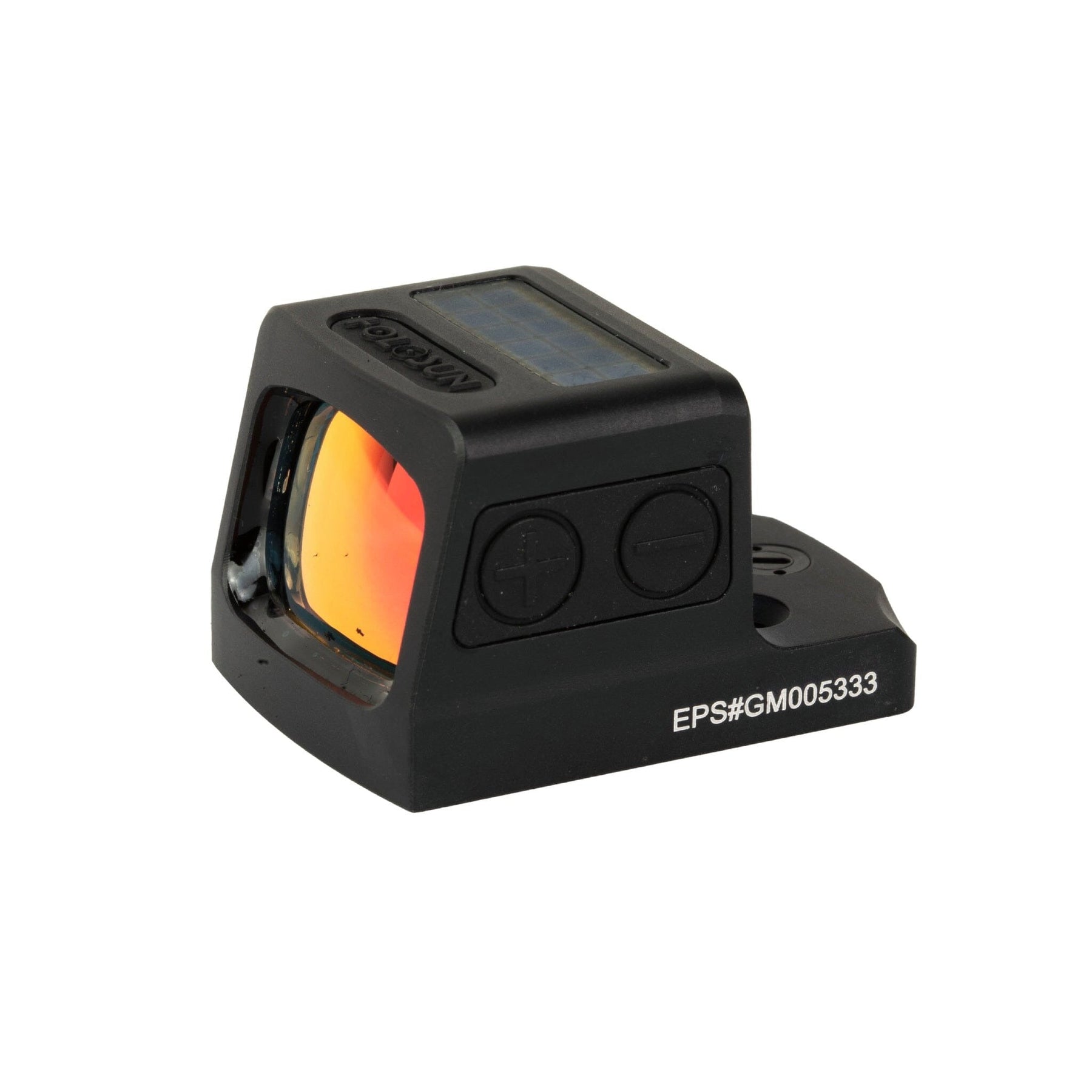 Holosun EPS green dot sight with the Multi-Reticle System switching between dot and circle
