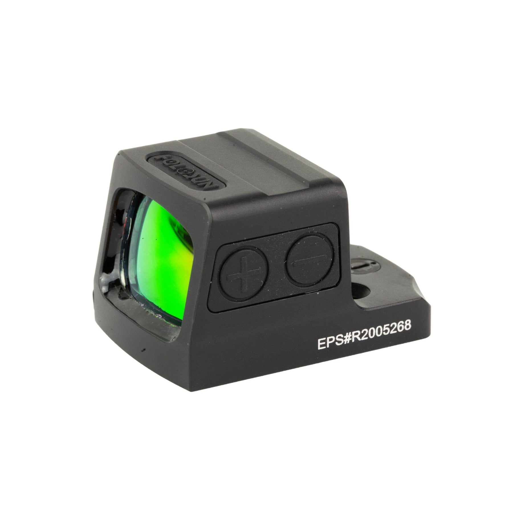Holosun EPS enclosed red dot sight with its bold 6 MOA aiming dot, part number EPS-RD-6