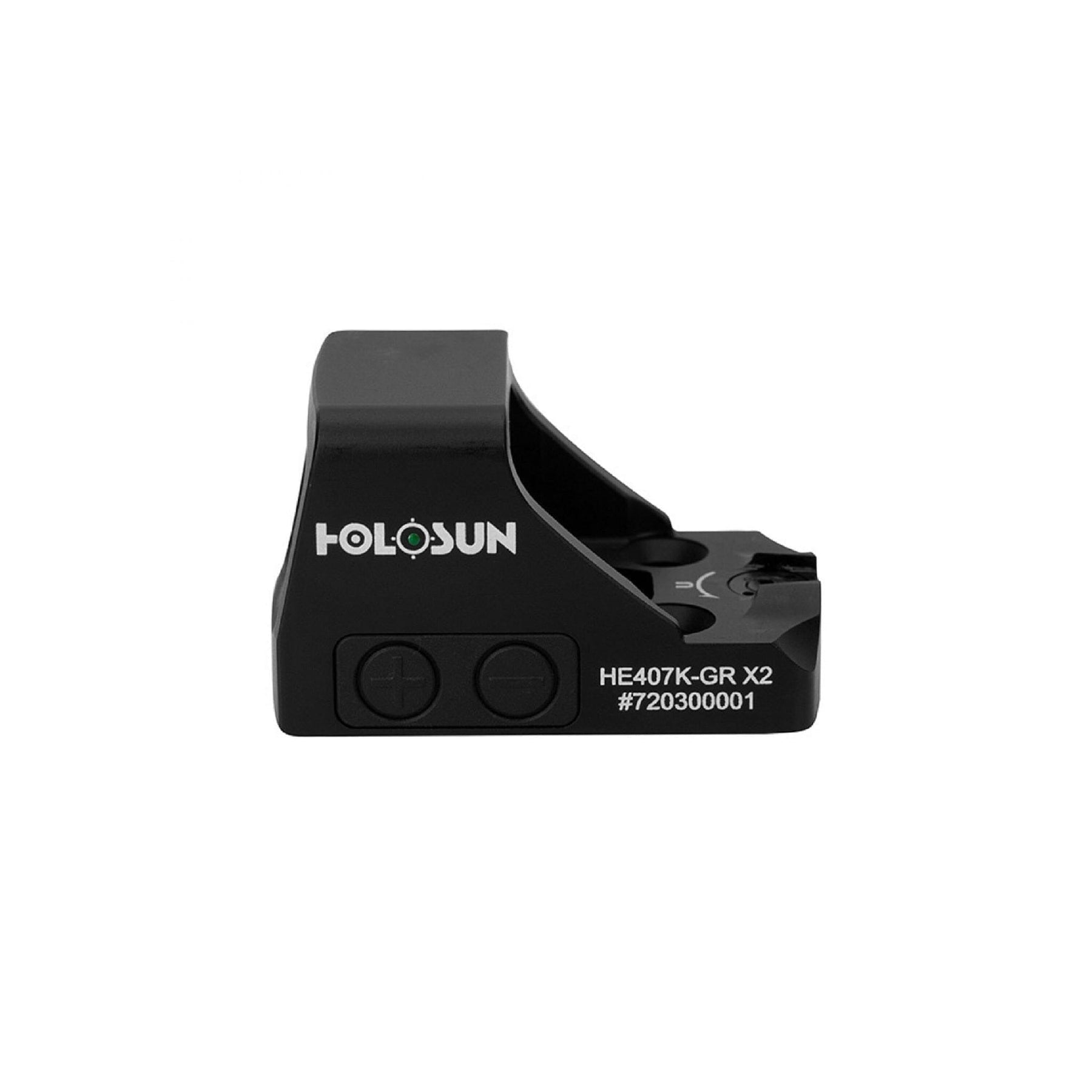 Holosun HE407K X2 green dot sight with Shake Awake motion activation to save battery