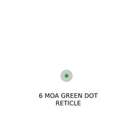 Holosun HE407K X2 green dot sight showing the side-loading CR1632 battery tray