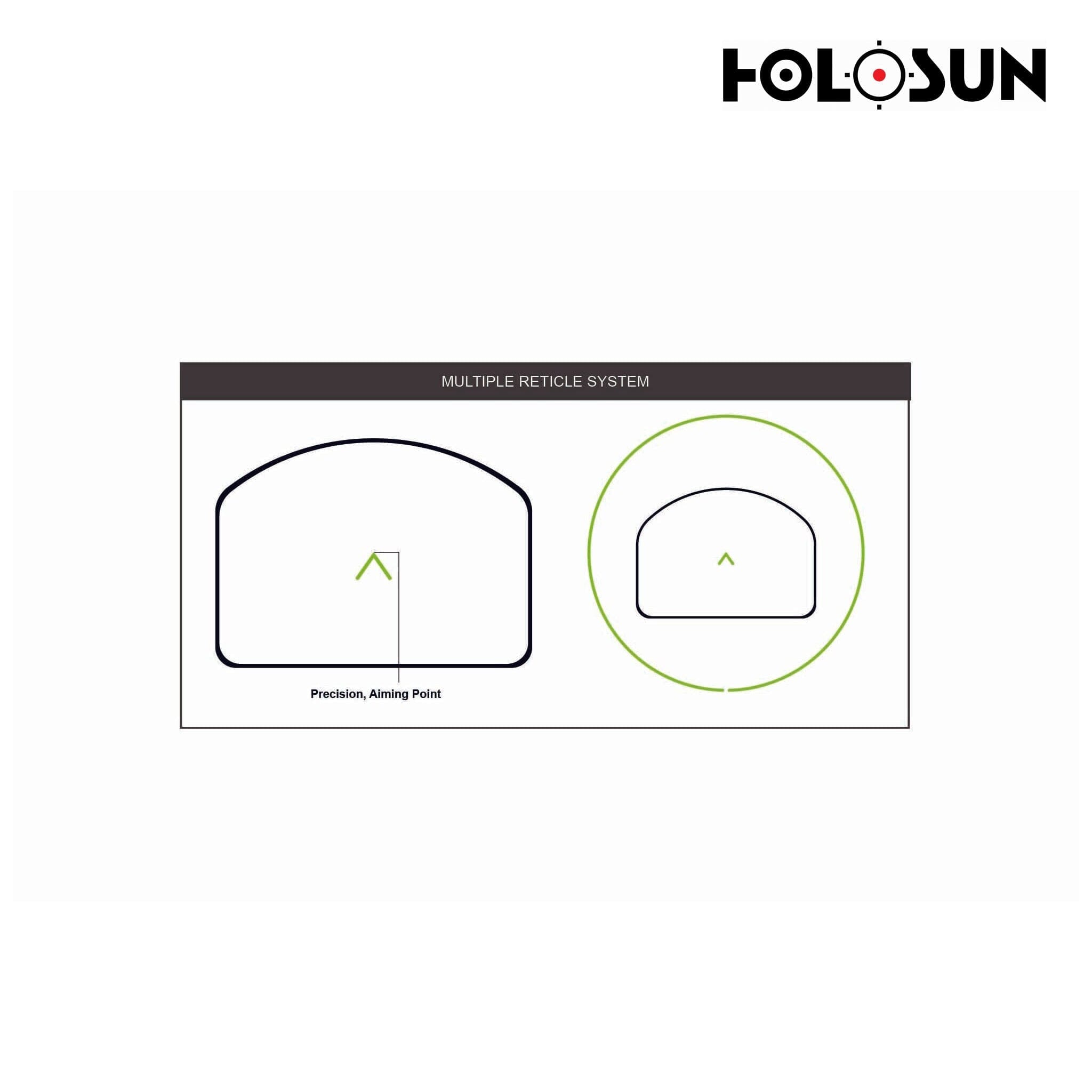 Holosun HE507C-GR-X2 Reflex Green Dot Sight – ACSS Vulcan Reticle Green Dot Sight Holosun 