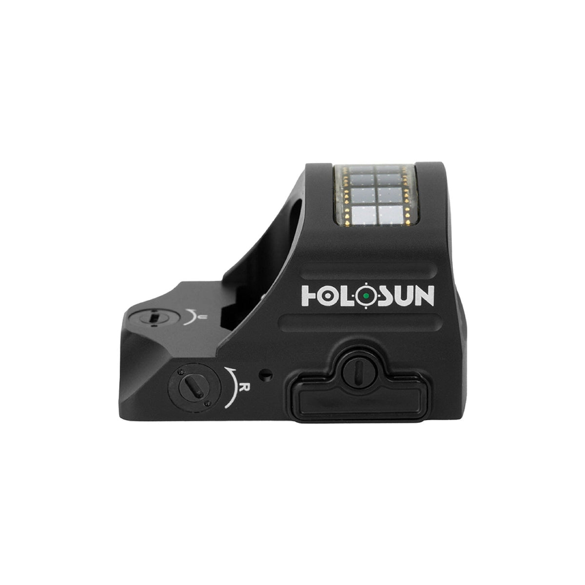 Holosun HE507C X2 open-emitter green dot sight cut to the Trijicon RMR footprint