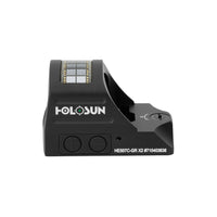 Holosun HE507C X2 green dot sight in a 7075-T6 aluminium housing rated IP67 and 5000G