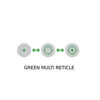 Holosun HE507K X2 green dot sight with Shake Awake motion activation on the CR1632 cell