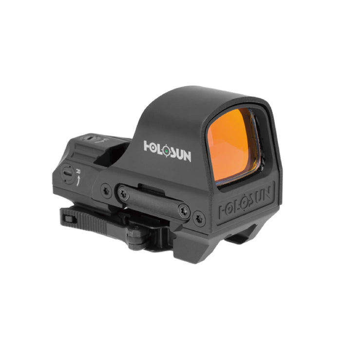 Holosun HE510C green with the Solar Failsafe panel that supplements the CR2032 in daylight
